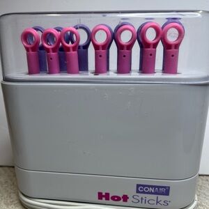 Conair Hot Sticks Hairsetter Bendable Curlers- Pink and Purple